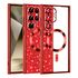 Husa pentru  Samsung Galaxy S22 Ultra 5G cu MagSafe Sparkle Glare Detachable Layer, cu protectie lentile - rose gold
