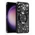 Husa pentru  Samsung Galaxy S23 FE cu MagSafe Sparkle Glare Detachable Layer, cu protectie lentile - gold