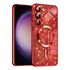 Husa pentru  Samsung Galaxy S23 Plus  cu MagSafe Sparkle Glare Detachable Layer, cu protectie lentile - gold