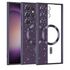 Husa pentru  Samsung Galaxy S23 Ultra 5G cu MagSafe Sparkle Glare Detachable Layer, cu protectie lentile - verde deschis