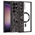 Husa pentru  Samsung Galaxy S23 Ultra 5G cu MagSafe Sparkle Glare Detachable Layer, cu protectie lentile - verde deschis