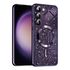 Husa pentru  Samsung Galaxy S23 cu MagSafe Sparkle Glare Detachable Layer, cu protectie lentile - argintiu