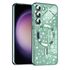 Husa pentru  Samsung Galaxy S23 cu MagSafe Sparkle Glare Detachable Layer, cu protectie lentile - argintiu