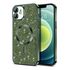 Husa pentru iPhone 12 cu MagSafe Sparkle Glare Detachable Layer, cu protectie lentile - gold