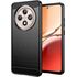Husa pentru Oppo Reno 12F, 12FS Carbon Liquid Silicone, negru