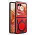 Husa pentru  Motorola Razr 50 cu inel și suport magnetic integrat Ring Shockproof, rose gold