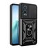 Husa pentru  OnePlus Nord CE4 Lite Ring Armor Kickstand Tough Rugged Cover cu protectie camera, rose gold