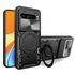 Husa pentru  Google Pixel 9 / 9 Pro cu protecție pentru cameră și suport magnetic integrat Ring Shockproof, rose gold