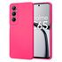 Husa pentru  Realme C65 Liquid Silicone, subțire, captusita cu microfibra, anti amprentă, protectie cameră foto, pink sand