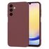 Husa pentru  Samsung Galaxy A25 Liquid Silicone, subțire, captusita cu microfibra, anti amprentă, protectie cameră foto, turcoaz