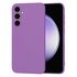 Husa pentru  Samsung Galaxy S23 FE Liquid Silicone, subțire, captusita cu microfibra, anti amprentă, protectie cameră foto, fucsia