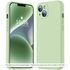 Husa pentru  Xiaomi 13T, 13T Pro Liquid Silicone, subțire, captusita cu microfibra, anti amprentă, protectie cameră foto, albastru