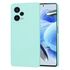 Husa pentru  Xiaomi Redmi Note 12 Pro, Poco X5 Pro Liquid Silicone, subțire, captusita cu microfibra, anti amprentă, protectie cameră foto, verde