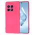 Husa pentru  OnePlus 12R Liquid Silicone, subțire, captusita cu microfibra, anti amprentă, protectie cameră foto, verde