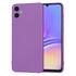 Husa pentru  Samsung Galaxy A05 Liquid Silicone, subțire, captusita cu microfibra, anti amprentă, protectie cameră foto, turcoaz