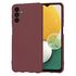 Husa pentru  Samsung Galaxy A13 5G Liquid Silicone, subțire, captusita cu microfibra, anti amprentă, protectie cameră foto, roz