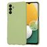 Husa pentru  Samsung Galaxy A13 5G Liquid Silicone, subțire, captusita cu microfibra, anti amprentă, protectie cameră foto, roz