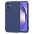 Husa pentru  Samsung Galaxy A54 5G Liquid Silicone, subțire, captusita cu microfibra, anti amprentă, protectie cameră foto, bordeaux