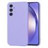 Husa pentru  Samsung Galaxy A54 5G Liquid Silicone, subțire, captusita cu microfibra, anti amprentă, protectie cameră foto, bordeaux