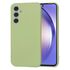 Husa pentru  Samsung Galaxy A54 5G Liquid Silicone, subțire, captusita cu microfibra, anti amprentă, protectie cameră foto, bordeaux