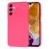 Husa pentru  Samsung Galaxy M15 Liquid Silicone, subțire, captusita cu microfibra, anti amprentă, protectie cameră foto, mov