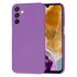 Husa pentru  Samsung Galaxy M15 Liquid Silicone, subțire, captusita cu microfibra, anti amprentă, protectie cameră foto, mov