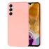 Husa pentru  Samsung Galaxy M15 Liquid Silicone, subțire, captusita cu microfibra, anti amprentă, protectie cameră foto, mov