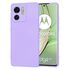 Husa pentru  Motorola Edge 40 Liquid Silicone, subțire, captusita cu microfibra, anti amprentă, protectie cameră foto, verde