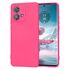 Husa pentru  Motorola Edge 40 NEO Liquid Silicone, subțire, captusita cu microfibra, anti amprentă, protectie cameră foto, lavanda