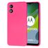 Husa pentru  Motorola Moto E13 Liquid Silicone, subțire, captusita cu microfibra, anti amprentă, protectie cameră foto, lavanda