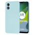 Husa pentru  Motorola Moto E13 Liquid Silicone, subțire, captusita cu microfibra, anti amprentă, protectie cameră foto, lavanda