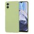 Husa pentru  Motorola Moto E22, E22i Liquid Silicone, subțire, captusita cu microfibra, anti amprentă, protectie cameră foto, lavanda