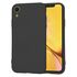 Husa pentru iPhone XR Liquid Silicone, subțire, captusita cu microfibra, anti amprentă, protectie cameră foto, lavanda