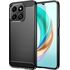 Husa pentru Honor X6b Carbon Liquid Silicone, albastru