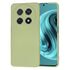 Husa pentru  Huawei Nova 12i Liquid Silicone, subțire, captusita cu microfibra, anti amprentă, protectie cameră foto, albastru