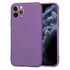 Husa pentru  iPhone 11 Pro Liquid Silicone, subțire, captusita cu microfibra, anti amprentă, protectie cameră foto, bordeaux
