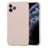 Husa pentru  iPhone 11 Pro Liquid Silicone, subțire, captusita cu microfibra, anti amprentă, protectie cameră foto, bordeaux