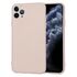 Husa pentru  iPhone 11 Pro Max Liquid Silicone, subțire, captusita cu microfibra, anti amprentă, protectie cameră foto, negru