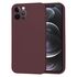 Husa pentru  iPhone 12 Pro Liquid Silicone, subțire, captusita cu microfibra, anti amprentă, protectie cameră foto, turcoaz