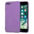 Husa pentru  iPhone 8 Plus Liquid Silicone, subțire, captusita cu microfibra, anti amprentă, protectie cameră foto, verde