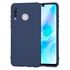Husa pentru Huawei P30 Lite Liquid Silicone, subțire, captusita cu microfibra, anti amprentă, protectie cameră foto, mov