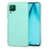 Husa pentru Huawei P40 Lite Liquid Silicone, subțire, captusita cu microfibra, anti amprentă, protectie cameră foto, negru