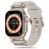 Curea pentru Apple Watch 4, 5, 6, 7, 8, 9, SE, SE2, Ultra, Ultra 2 (42/44/45/49mm) - negru gri