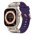 Curea pentru Apple Watch 4, 5, 6, 7, 8, 9, SE, SE2, Ultra, Ultra 2 (42/44/45/49mm) - negru gri