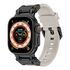Curea pentru Apple Watch 4, 5, 6, 7, 8, 9, SE, SE2, Ultra, Ultra 2 (42/44/45/49mm) - negru gri