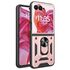 Husa pentru  Motorola Razr 50 Ultra Ring Armor Kickstand Tough Rugged Cover cu protectie camera, negru