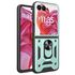 Husa pentru  Motorola Razr 50 Ultra Ring Armor Kickstand Tough Rugged Cover cu protectie camera, negru