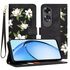 Husa tip carte pentru  Oppo A60, functie stand si port carduri, mov