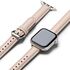 Curea pentru Apple Watch 4, 5, 6, 7, 8, 9, SE, SE2, Ultra, Ultra 2 (38/40/41mm) Leather Slim - negru intens