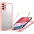 Pachet 360: Husa cu folie integrata pentru  Samsung Galaxy A13 4G Cover360 fata / spate - mov